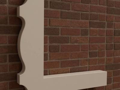 Молдинг с откосом Мо-33