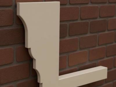 Молдинг с откосом (карниз с откосом) Со-10