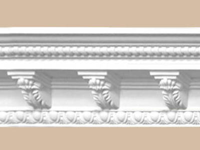 Потолочный плинтус с орнаментом decomaster 95308 