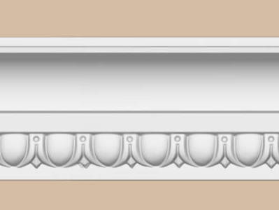 Потолочный плинтус с орнаментом decomaster dt 168 