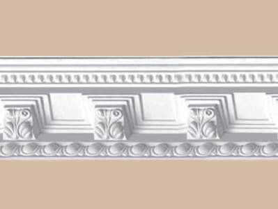 Потолочный плинтус с орнаментом decomaster 95338 