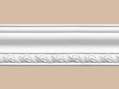 Потолочный плинтус с орнаментом decomaster 95779 