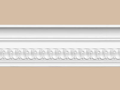Потолочный плинтус с орнаментом decomaster dt 36 гибкий