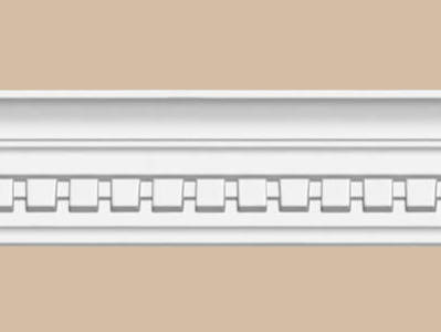 Потолочный плинтус с орнаментом decomaster dt 22 гибкий