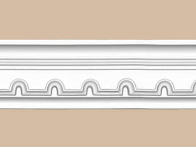 Потолочный плинтус с орнаментом decomaster 95112 гибкий