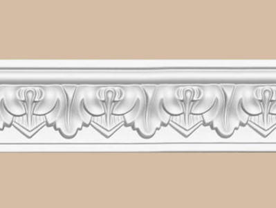 Потолочный плинтус с орнаментом decomaster 95214 