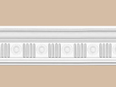 Потолочный плинтус с орнаментом decomaster dt 88151 