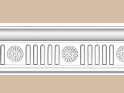 Потолочный плинтус с орнаментом decomaster dt-88152
